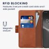 Pouzdro Kwmobile pro Apple iPhone 15 Pro, světle růžová/hnědá, textilní/silikonové, KWM000022RL001C