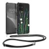 Pouzdro Kwmobile se šňůrkou pro Motorola Moto G54, vícebarevné, silikonové, KWM000022RN002C