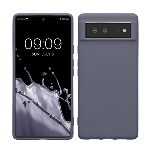 Pouzdro Kwmobile pro Google Pixel 6, šedé, silikonové, KWM000013DV045C
