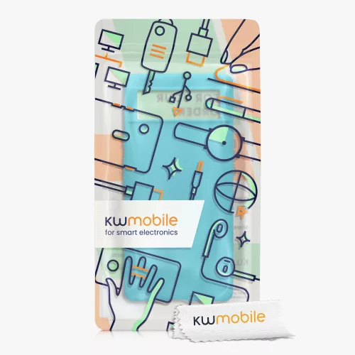 Pouzdro Kwmobile pro Google Pixel 6, světle modré, silikonové, KWM000013DV047C