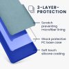 Pouzdro Kwmobile pro Google Pixel 7a, modré, silikonové, KWM000019YE044C
