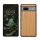 Pouzdro Kwmobile pro Google Pixel 7a, hnědé, dřevo/silikon, KWM000019YJ003C