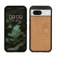 Pouzdro Kwmobile pro Google Pixel 8a, hnědé, dřevo/silikon, KWM000020KR002C