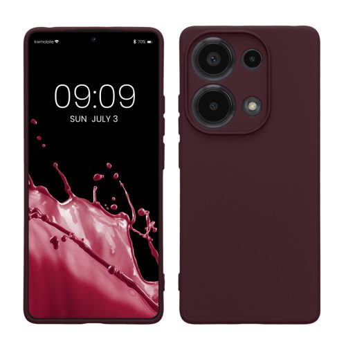 Pouzdro Kwmobile pro Xiaomi Redmi Note 13 Pro, fialové, silikonové, KWM000020NZ003C