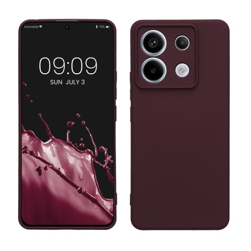 Pouzdro Kwmobile pro Xiaomi Redmi Note 13 Pro 5G, fialové, silikonové, KWM000020OA003C