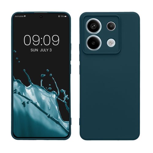 Pouzdro Kwmobile pro Xiaomi Redmi Note 13 Pro 5G, modré, silikonové, KWM000020OA004C