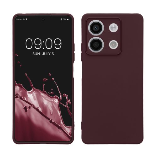 Pouzdro Kwmobile pro Xiaomi Redmi Note 13, fialové, silikonové, KWM000020OB003C