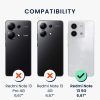 Pouzdro Kwmobile pro Xiaomi Redmi Note 13, růžové, silikonové, KWM000020OB005C