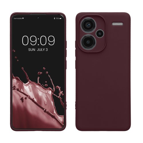 Pouzdro Kwmobile pro Xiaomi Redmi Note 13 Pro Plus 5G, fialové, silikonové, KWM000020OC003C