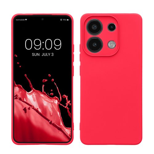 Pouzdro Kwmobile pro Xiaomi Redmi Note 13, růžové, silikonové, KWM000020OD005C