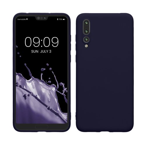 Pouzdro Kwmobile pro Huawei P20 Pro, tmavě modré, silikonové, KWM000008PZ016C