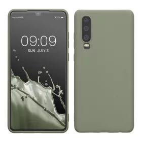   Pouzdro Kwmobile pro Huawei P30, světle zelené, silikonové, KWM000009MF019C
