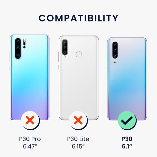 Pouzdro Kwmobile pro Huawei P30, světle zelené, silikonové, KWM000009MF019C