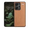 Pouzdro Kwmobile pro Xiaomi Redmi Note 13 Pro Plus 5G, světle hnědé, dřevo/silikon, KWM000020KP002C