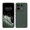 Pouzdro Kwmobile pro Xiaomi Redmi Note 13 Pro 5G, tmavě zelené, silikonové, KWM000020LD004C