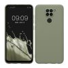 Pouzdro Kwmobile pro Xiaomi Redmi Note 9, světle zelené, silikonové, KWM000011FI018C