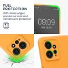 Pouzdro Kwmobile pro Xiaomi Redmi Note 12, oranžové, silikonové, KWM000018UL012C