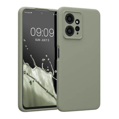 Pouzdro Kwmobile pro Xiaomi Redmi Note 12, světle zelené, silikonové, KWM000018UL016C