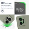 Pouzdro Kwmobile pro Xiaomi Redmi Note 12, světle zelené, silikonové, KWM000018UL016C