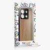 Pouzdro Kwmobile pro Xiaomi Redmi Note 13 Pro 5G, hnědé, dřevo/silikon, KWM000020LJ002C