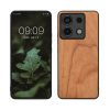 Pouzdro Kwmobile pro Xiaomi Redmi Note 13 Pro 5G, hnědé, dřevo/silikon, KWM000020LJ003C