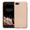 Pouzdro Kwmobile pro Apple iPhone SE (2022)/iPhone SE (2020)/iPhone 8, zlaté, silikonové, KWM0000085R012C