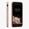 Pouzdro Kwmobile pro Apple iPhone SE (2022)/iPhone SE (2020)/iPhone 8, zlaté, silikonové, KWM0000085R012C
