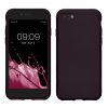 Pouzdro Kwmobile pro Apple iPhone SE (2022)/iPhone SE (2020)/iPhone 8, tmavě fialové, silikonové, KWM0000085R013C