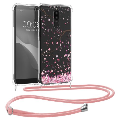 Pouzdro Kwmobile se šňůrkou pro Huawei Mate 10 Lite, vícebarevné, silikonové, KWM000010KZ003C