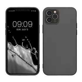   Pouzdro Kwmobile pro Apple iPhone 12/iPhone 12 Pro, šedé, silikonové, KWM000013WJ007C