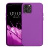 Pouzdro Kwmobile pro Apple iPhone 12/iPhone 12 Pro, fialové, silikonové, KWM000013WJ008C