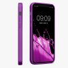 Pouzdro Kwmobile pro Apple iPhone 12/iPhone 12 Pro, fialové, silikonové, KWM000013WJ008C
