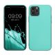 Pouzdro Kwmobile pro Apple iPhone 12/iPhone 12 Pro, zelené, silikonové, KWM000013WJ009C