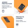 Pouzdro Kwmobile pro Motorola Moto E13, oranžové, silikonové, KWM000018HK007C