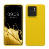 Pouzdro Kwmobile pro Motorola Edge 40, žluté, silikonové, KWM0000197B010C