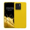 Pouzdro Kwmobile pro Motorola Edge 40, žluté, silikonové, KWM0000197B010C
