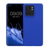 Pouzdro Kwmobile pro Motorola Edge 40, modré, silikonové, KWM0000197B011C