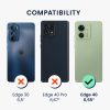 Pouzdro Kwmobile pro Motorola Edge 40, modré, silikonové, KWM0000197B011C