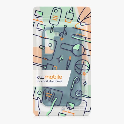 Silikonový kryt Kwmobile pro Samsung Galaxy S22, modrý, KWM000021RB002C