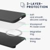 Pouzdro Kwmobile pro Samsung Galaxy S23 Plus, tmavě růžové, silikonové, KWM000021RF002C