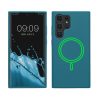 Silikonový kryt Kwmobile pro Samsung Galaxy S23 Ultra, modrý, KWM000021RG002C