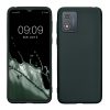 Pouzdro Kwmobile pro Motorola Moto E13, zelené, silikonové, KWM000022OW003C