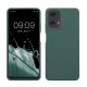 Pouzdro Kwmobile pro Motorola Moto G24/Moto E14/Moto G04, zelené, silikonové, KWM000022RP002C
