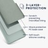 Pouzdro Kwmobile pro Motorola Moto G24/Moto E14/Moto G04, světle zelené, silikonové, KWM000022RP004C