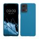 Pouzdro Kwmobile pro Motorola Moto G24/Moto E14/Moto G04, modré, silikonové, KWM000022RQ002C
