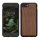 Pouzdro Kwmobile pro Apple iPhone SE (2022)/iPhone SE (2020)/iPhone 8, hnědé, dřevo/silikon, KWM000022RU001C