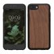 Pouzdro Kwmobile pro Apple iPhone SE (2022)/iPhone SE (2020)/iPhone 8, hnědé, dřevo/silikon, KWM000022RU001C