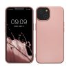 Pouzdro Kwmobile pro Apple iPhone 14, růžové, silikonové, KWM000022RV001C