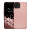 Pouzdro Kwmobile pro Apple iPhone 14, růžové, silikonové, KWM000022RV001C