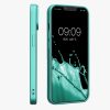 Pouzdro Kwmobile pro Apple iPhone 14, zelené, silikonové, KWM000022RV002C